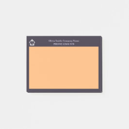 パープル＆オレンジのホームケア プロモーション スワッグ ポストイット