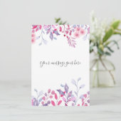 パープル カントリー ワイルドフラワーズ カード (スタンド正面)