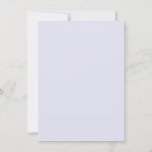 パープル カントリー ワイルドフラワーズ カード (裏面)