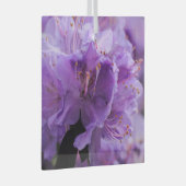 パープル ガラスオーナメント (正面右)