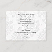 パープル  ギフト登録カード エンクロージャーカード (裏面)