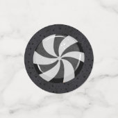 パープル&グリーンハロウィーンブーカクテルパーティー コンフェッティ (スモール正面)