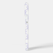 パープル コケット 水彩リボン Case-Mate iPhoneケース (裏面 / 左)
