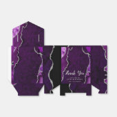 パープル&シルバーアゲート誕生日ありがとう フェイバーボックス (折り畳みなし)