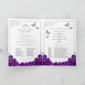 パープル&シルバーキンセアニェラティアラ蝶 プログラム (内部)