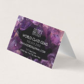 パープル·ジェム 名刺 (裏面)