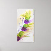 パープル ストライク 16” x 32” キャンバスプリント (正面)