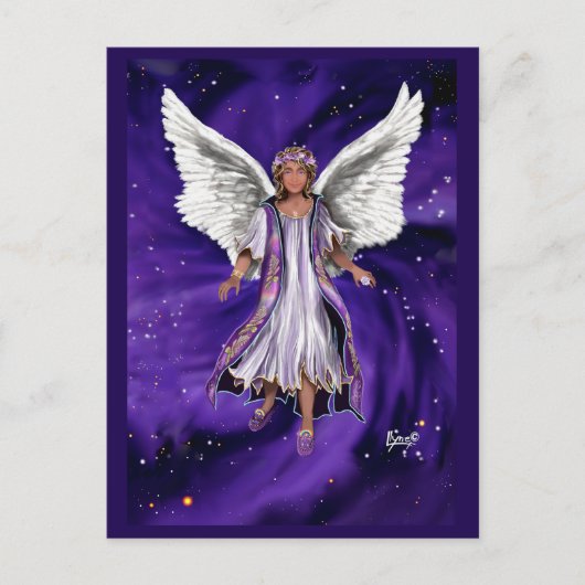パープル ソウル ポストカード (正面)