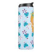 パープル&ターコイズウィンターフェアリー&キャンディカネス タンブラー (回転左)