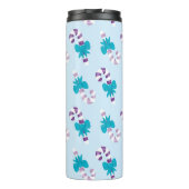 パープル&ターコイズウィンターフェアリー&キャンディカネス タンブラー (裏面)