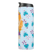 パープル&ターコイズウィンターフェアリー&キャンディカネス タンブラー (回転右)