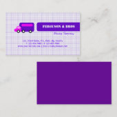 パープル・トラック 名刺 (正面/裏面)