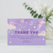 パープル ドリーム ベビー シャワー 感謝 (スタンド正面)