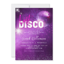 パープル ネオン ピンク ラスト ディスコ バチェロレッテ ウィークエンド