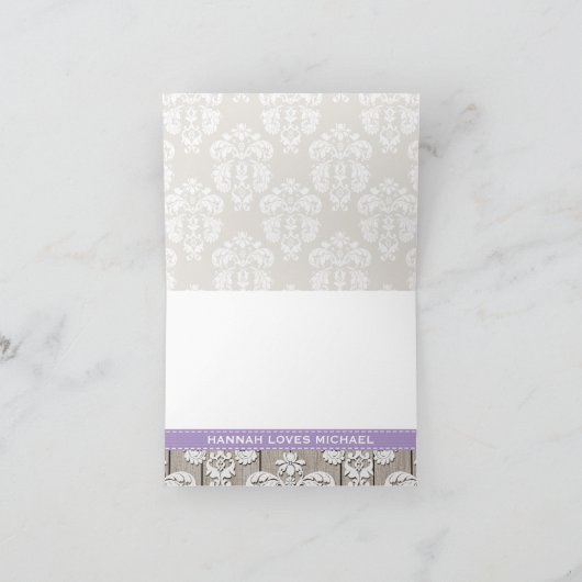 パープル ハイドレンジア モノグラム入り メイソンジャー 感謝 (内部)