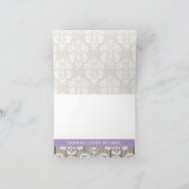 パープル ハイドレンジア モノグラム メイソンジャー ありがとう サンキューカード (内部)