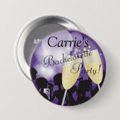 パープル – バチェロレッテディーバガールズナイトアウト 缶バッジ (正面&裏面)