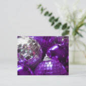 パープル バブルズ ポストカード (スタンド正面)