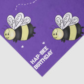 パープル+バンブー・ビー 18×24インチ 薄葉紙 (詳細)