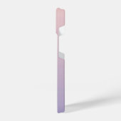 パープル パステル フラワーマザーズデー iPhone 14 ケース (左側面)