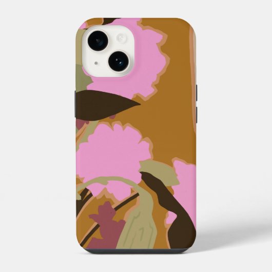 パープル・パッション iPhoneケース (裏面)