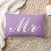 パープル·パークル·パ結婚ーチメントのお土産 ランバークッション (ブランケット)