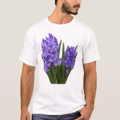 パープル ヒヤシンス デュオ Tシャツ (正面)
