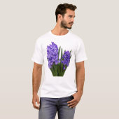 パープル ヒヤシンス デュオ Tシャツ (正面フル)
