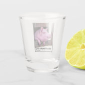 『パープル·ピグ·ショット·グラス』 ショットグラス (裏面)