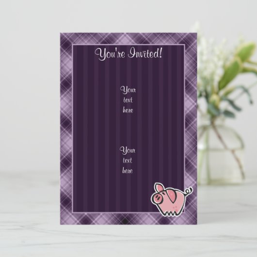 パープル·ピグ 招待状 (スタンド正面)