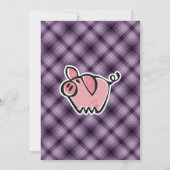 パープル·ピグ 招待状 (裏面)