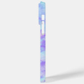 パープル&ピンクパステルのドリームウォーターのカラー銀河系リンゴ Case-Mate iPhoneケース (裏面 / 左)