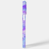 パープル&ピンクパステルのドリームウォーターのカラー銀河系リンゴ Case-Mate iPhoneケース (裏面 / 右)