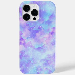 パープル&ピンクパステルドリームウォーターカラー銀河系 Case-Mate iPhone 14 PRO MAXケース