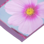 パープル&ピンクフローラテーブルランナー ショートテーブルランナー (コーナー)