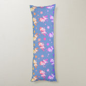 パープル&ピンクベビーユニコーン抱き枕 ボディピロー (裏面 (縦))