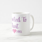 パープル&ピンクマグに昇格 コーヒーマグカップ (正面右)