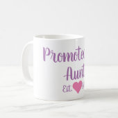 パープル&ピンクマグに昇格 コーヒーマグカップ (正面左)