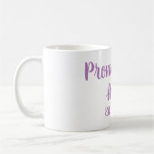 パープル&ピンクマグに昇格 コーヒーマグカップ (左)