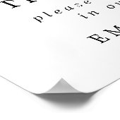 パープル ピンク フラワー ウェディング フォトブース サイン (角)