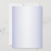 パープル ピンク ライラック パンジー フラワーリュスティック 招待状 (裏面)