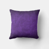 パープル フェイク レザー クッション (裏面)