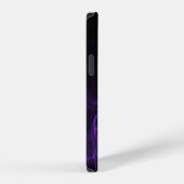 パープル・フラクタル iPhoneケース (右側面)