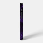 パープル・フラクタル iPhoneケース (左側面)