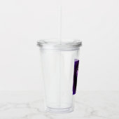 パープル&ブラックイン – ヤン アクリルタンブラー (右)