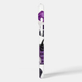 パープル&ブラックハロウィーンハイヒール財布&スカル Case-Mate iPhoneケース (裏面 / 左)