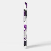 パープル&ブラックハロウィーンハイヒール財布&スカル Case-Mate iPhoneケース (裏面 / 右)