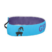 パープル&ブルーギムナストLeap & Vaultヘッドバンド アスレチックヘッドバンド (左)