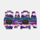 パープル&ブルーピーコックアゲート誕生日サンキューユナイテッド フェイバーボックス (折り畳みなし)