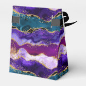 パープル&ブルーピーコックアゲート誕生日サンキューユナイテッド フェイバーボックス (裏面サイド)